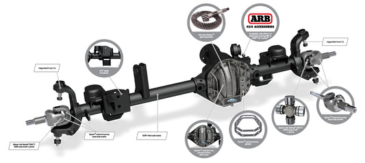 ASSALE PONTE DANA 44 ULTIMATE JEEP WRANGLER JK