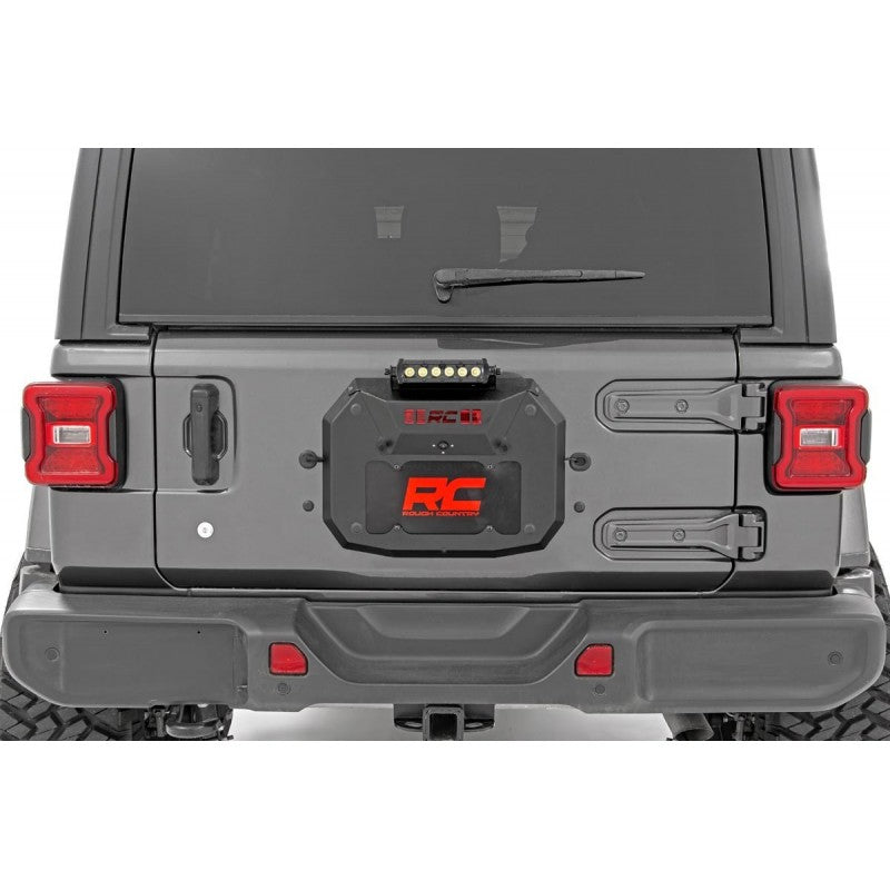 PIASTRA RIMOZIONE RUOTA DI SCORTA JEEP WRANGLER JL