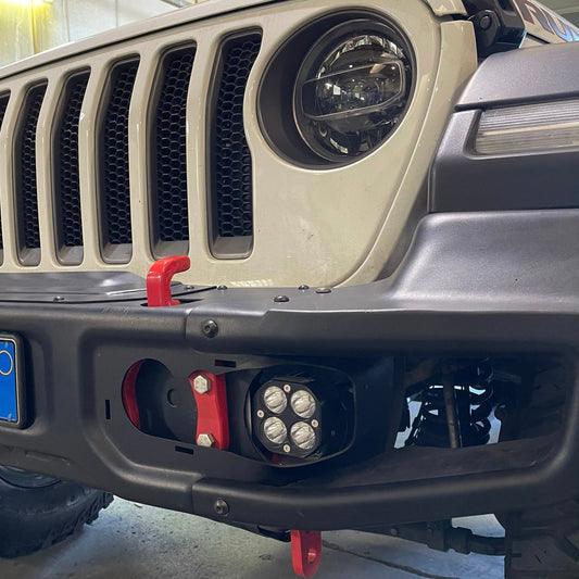 SUPPORTO FARETTI PARAURTI ANNIVERSARIO JEEP WRANGLER JK