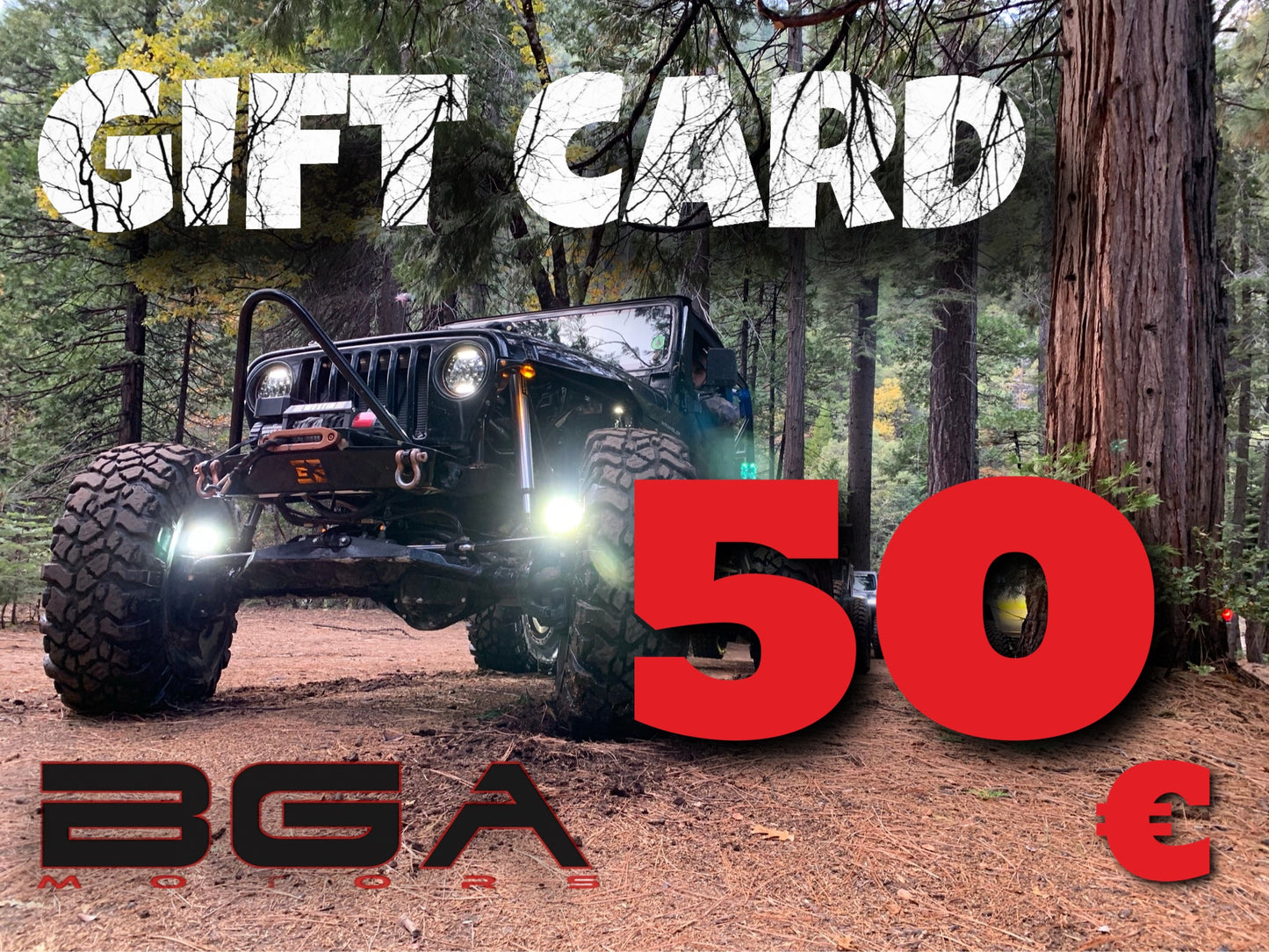 BUONO REGALO GIFT CARD BGA