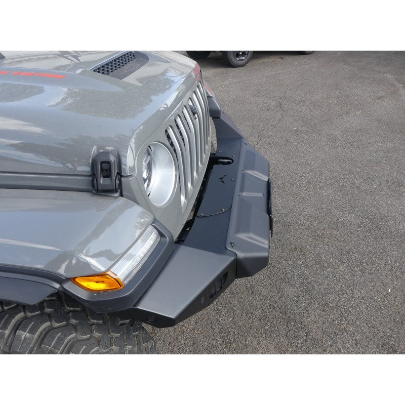 PARAURTI ANTERIORE "CHALLENGER" CON PORTA VERRICELLO OMOLOGABILE JEEP WRANGLER JL GLADIATOR JT