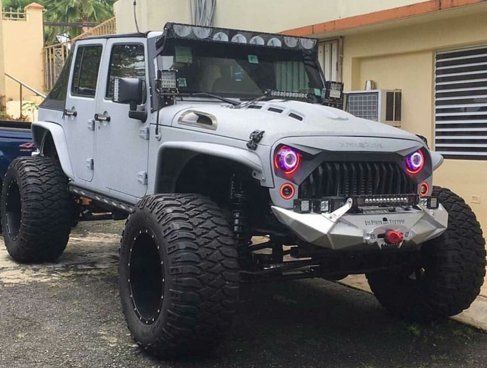 MASCHERINA ANGRY BIRDS JEEP WRANGLER JK