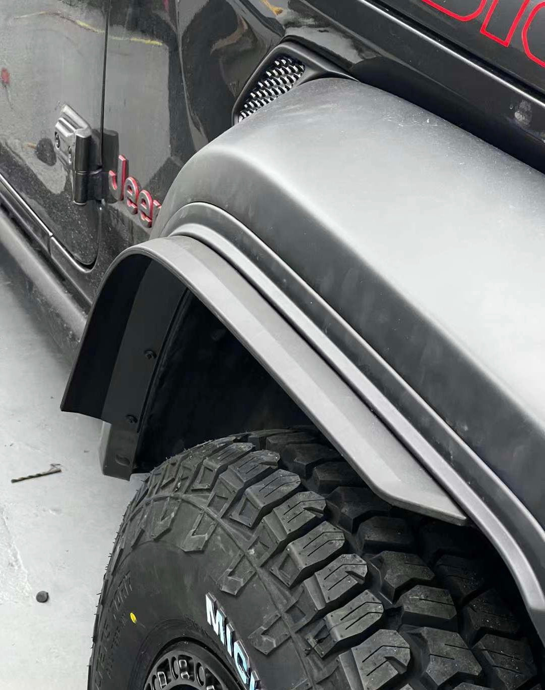 PARAFANGHINI PROFILI ALLARGAMENTO PARAFANGHI JEEP WRANGLER JL LOW