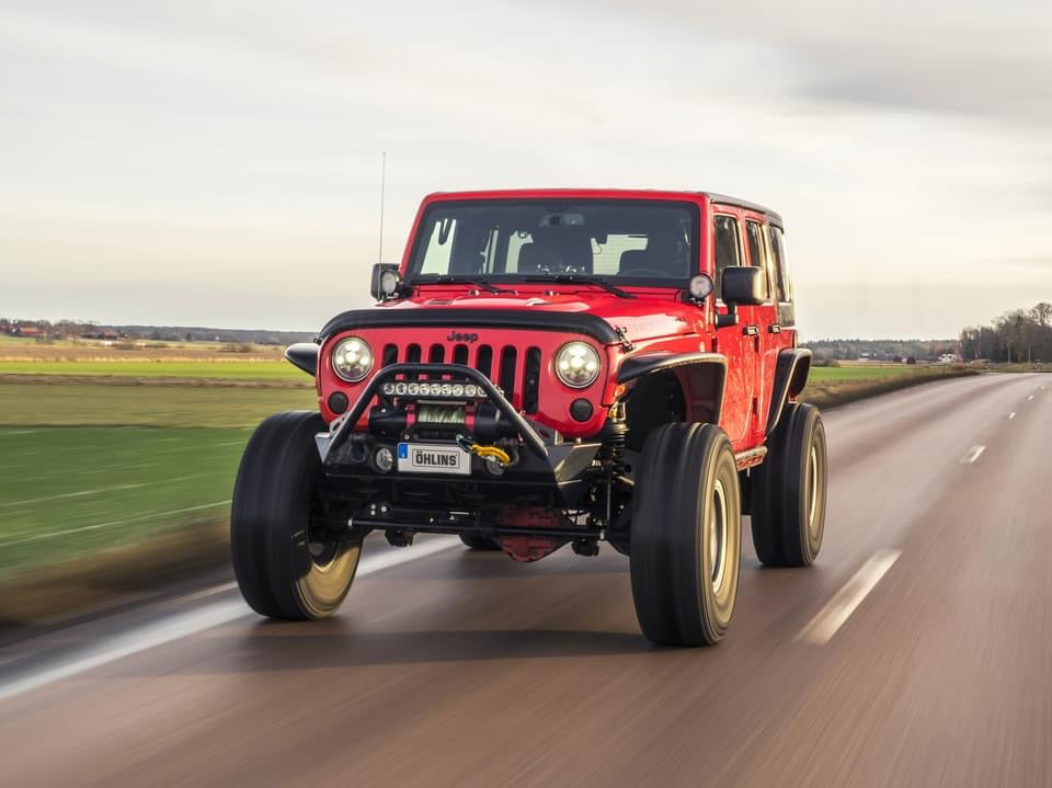 AMMORTIZZATORI OHLINS JEEP WRANGLER JK