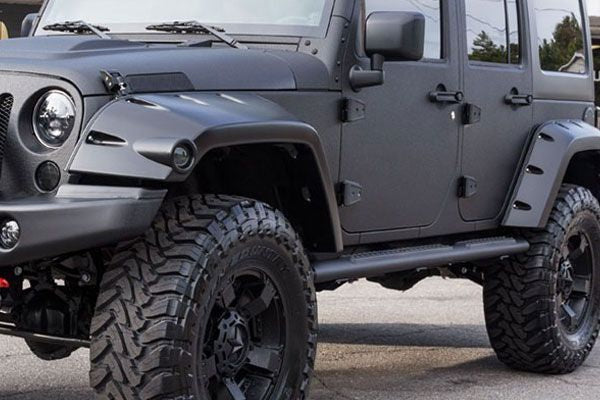 PARAFANGHI MAGGIORATI +5cm JEEP WRANGLER JK