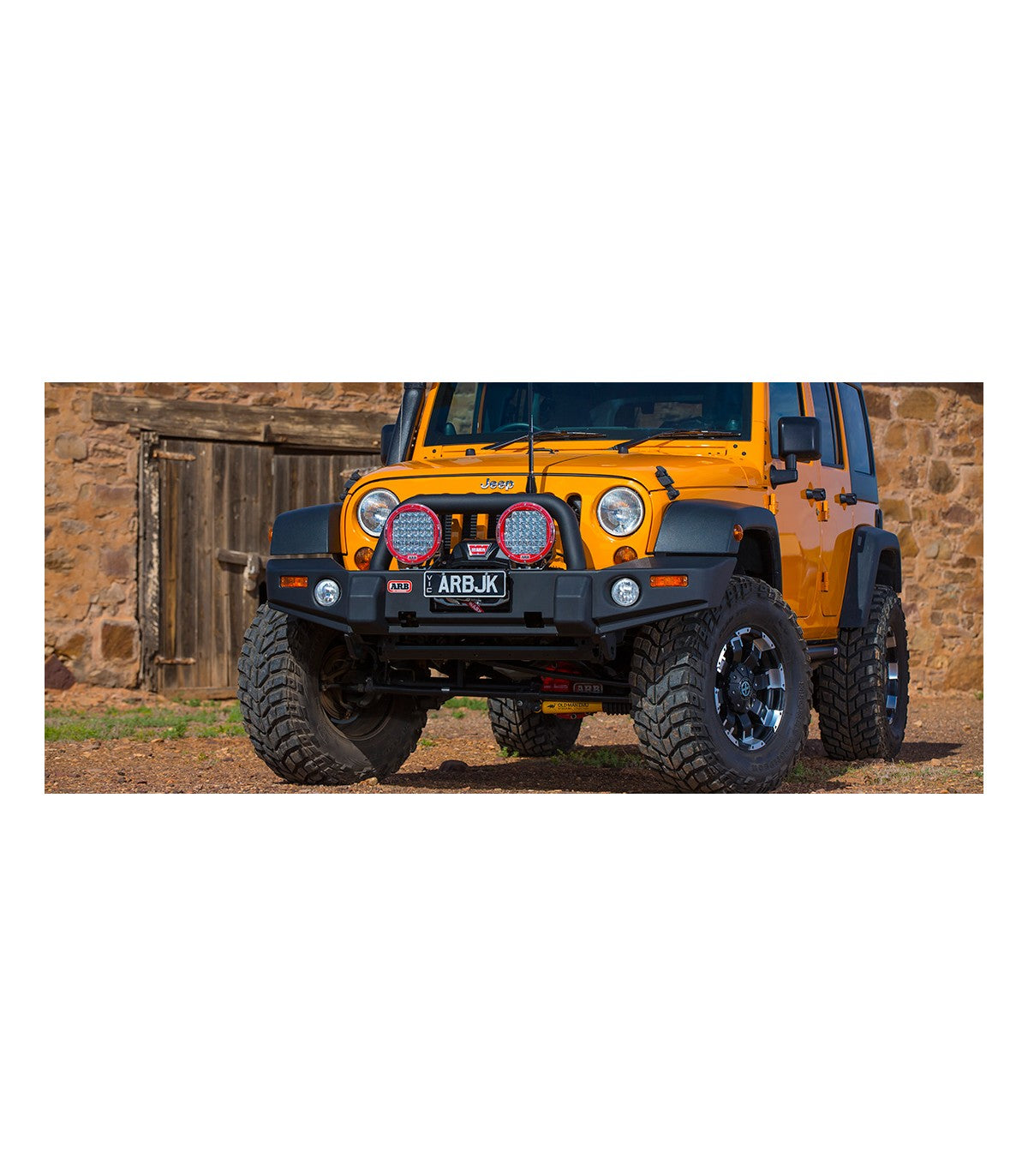 PARAURTI ANTERIORE ARB JEEP WRANGLER JK OMOLOGABILE