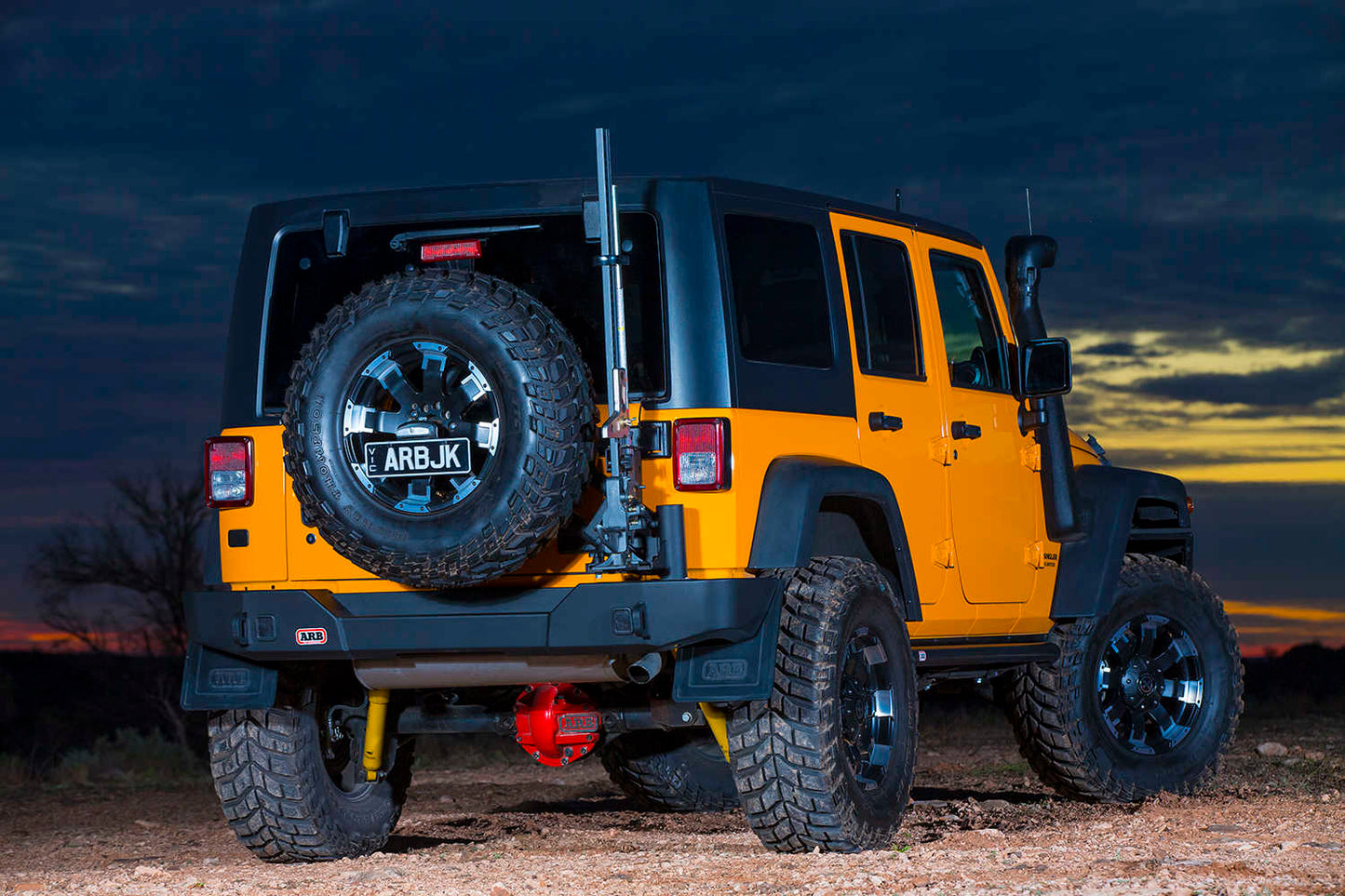 PARAURTI POSTERIORE ARB JEEP WRANGLER JK OMOLOGABILE