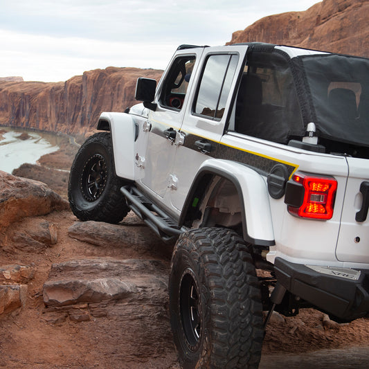 PEDANE SOTTOPORTA SRC JEEP WRANGLER JL 4 porte