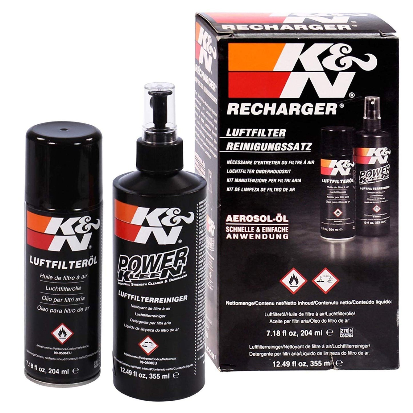 KIT PULIZIA FILTRO K&N
