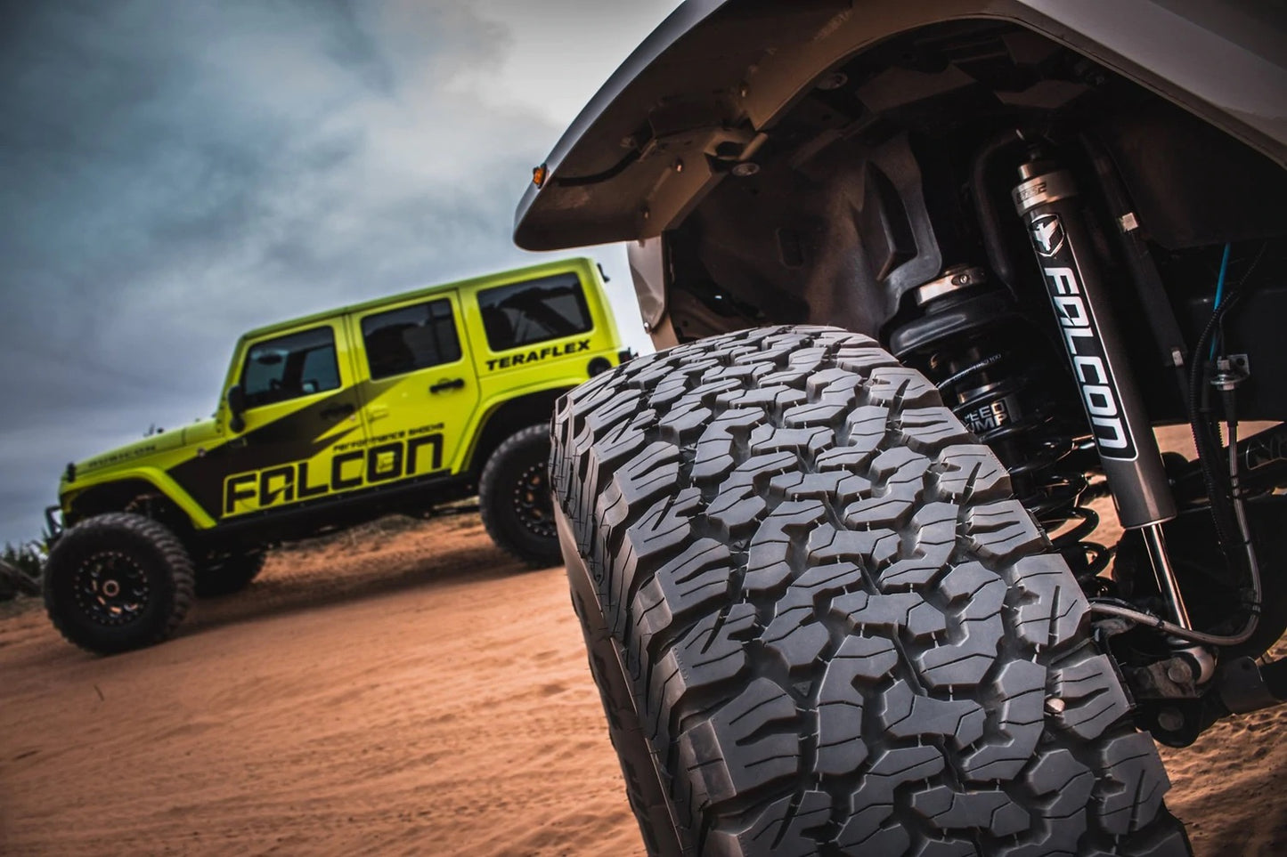 AMMORTIZZATORI TERAFLEX FALCON 2.1 JEEP WRANGLER JL