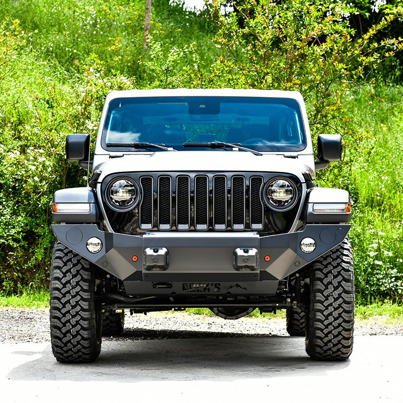 PARAURTI ANTERIORE ACCIAIO "STEALTH" OMOLOGABILE JEEP WRANGLER JL GLADIATOR JT