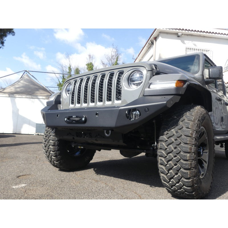 PARAURTI ANTERIORE "CHALLENGER" CON PORTA VERRICELLO OMOLOGABILE JEEP WRANGLER JL GLADIATOR JT