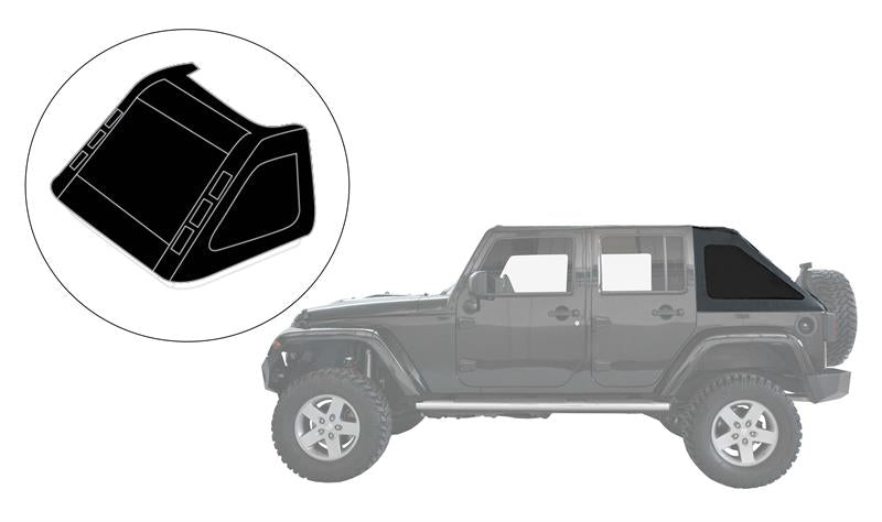 SUNTOP FASTBACK FINESTRE JEEP WRANGLER JK 4 porte