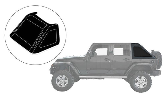 SUNTOP FASTBACK FINESTRE JEEP WRANGLER JK 4 porte