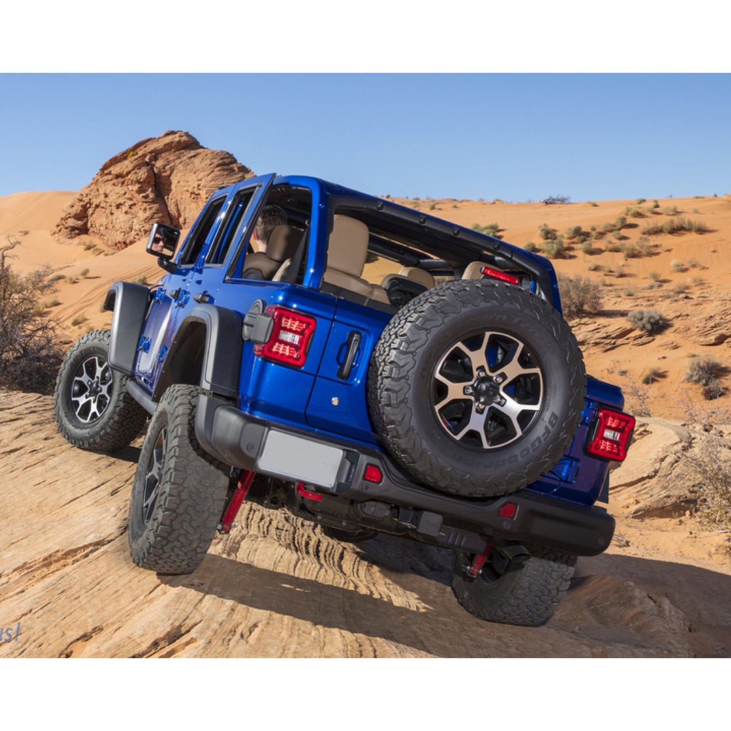 PARAURTI POSTERIORE ANNIVERSARIO JEEP WRANGLER JL