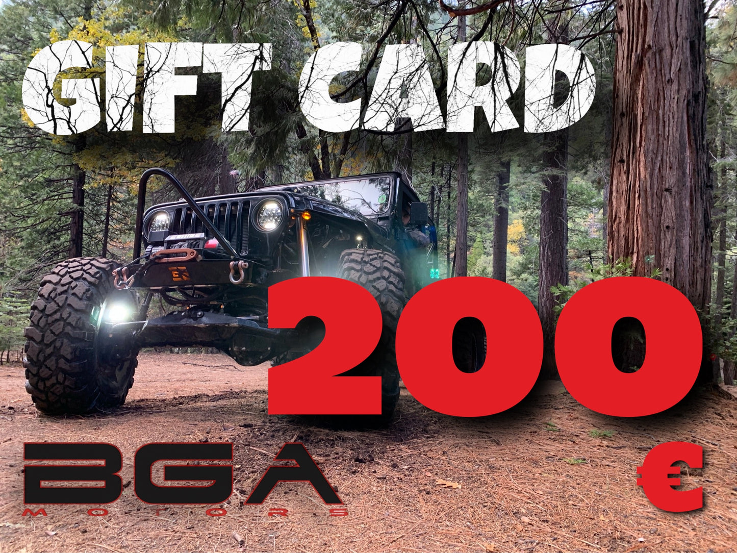 BUONO REGALO GIFT CARD BGA