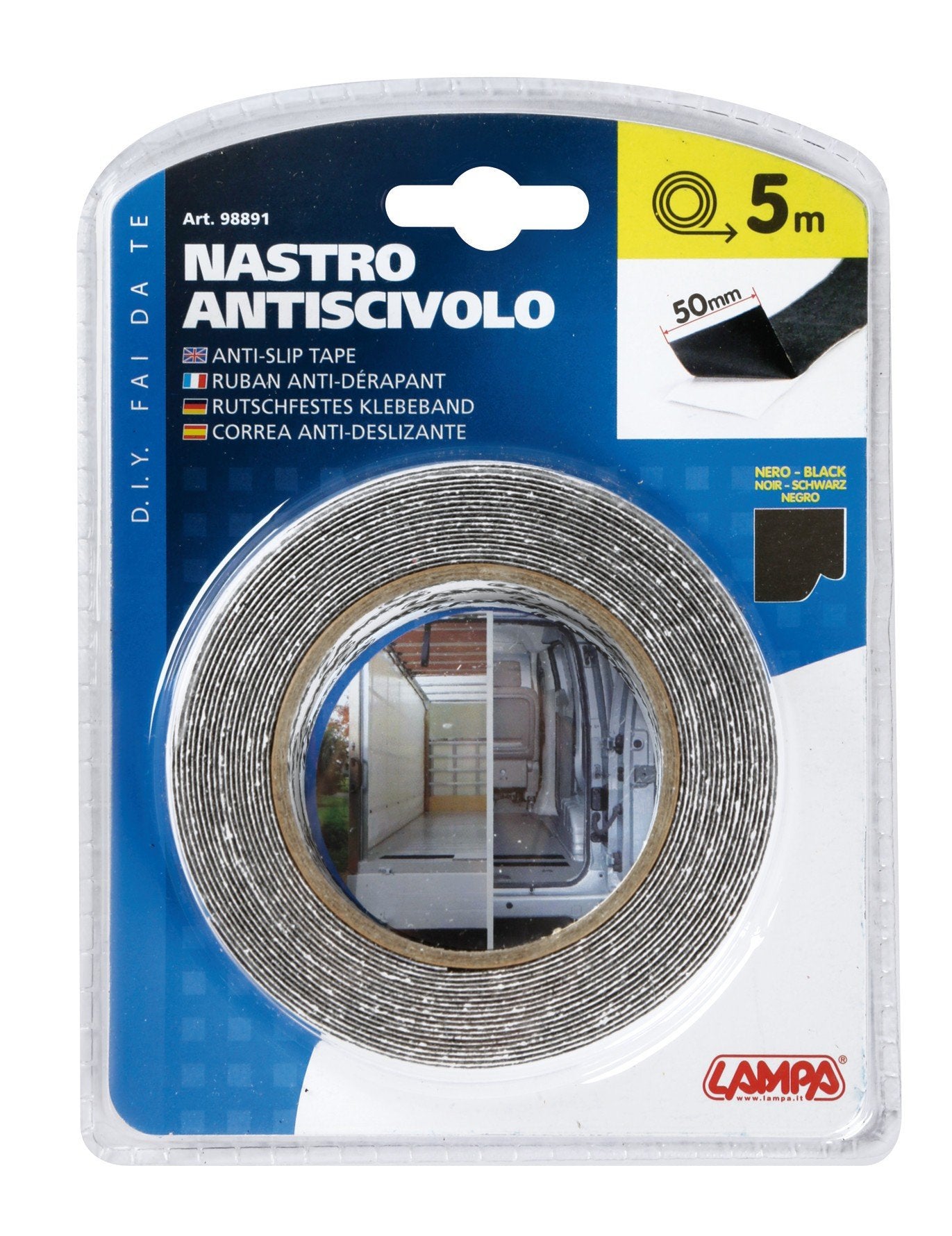NASTRO ANTISCIVOLO ADESIVO