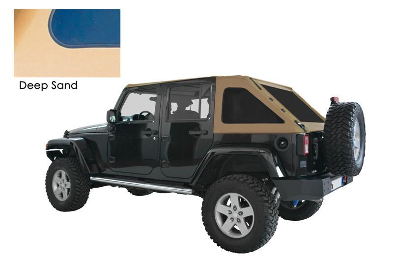 SOFT TOP SUNTOP FASTBACK JEEP WRANGLER JK 4 porte