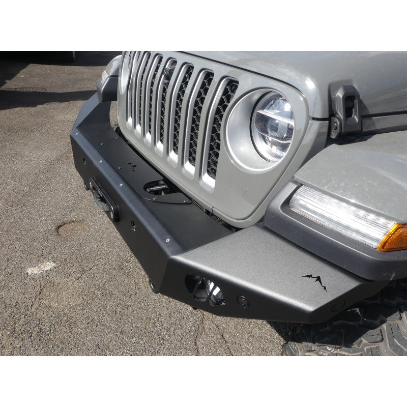 PARAURTI ANTERIORE "CHALLENGER" CON PORTA VERRICELLO OMOLOGABILE JEEP WRANGLER JL GLADIATOR JT