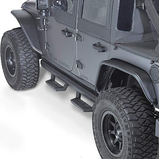 PARAFANGHI FLAT JEEP WRANGLER JK ALLUMINIO