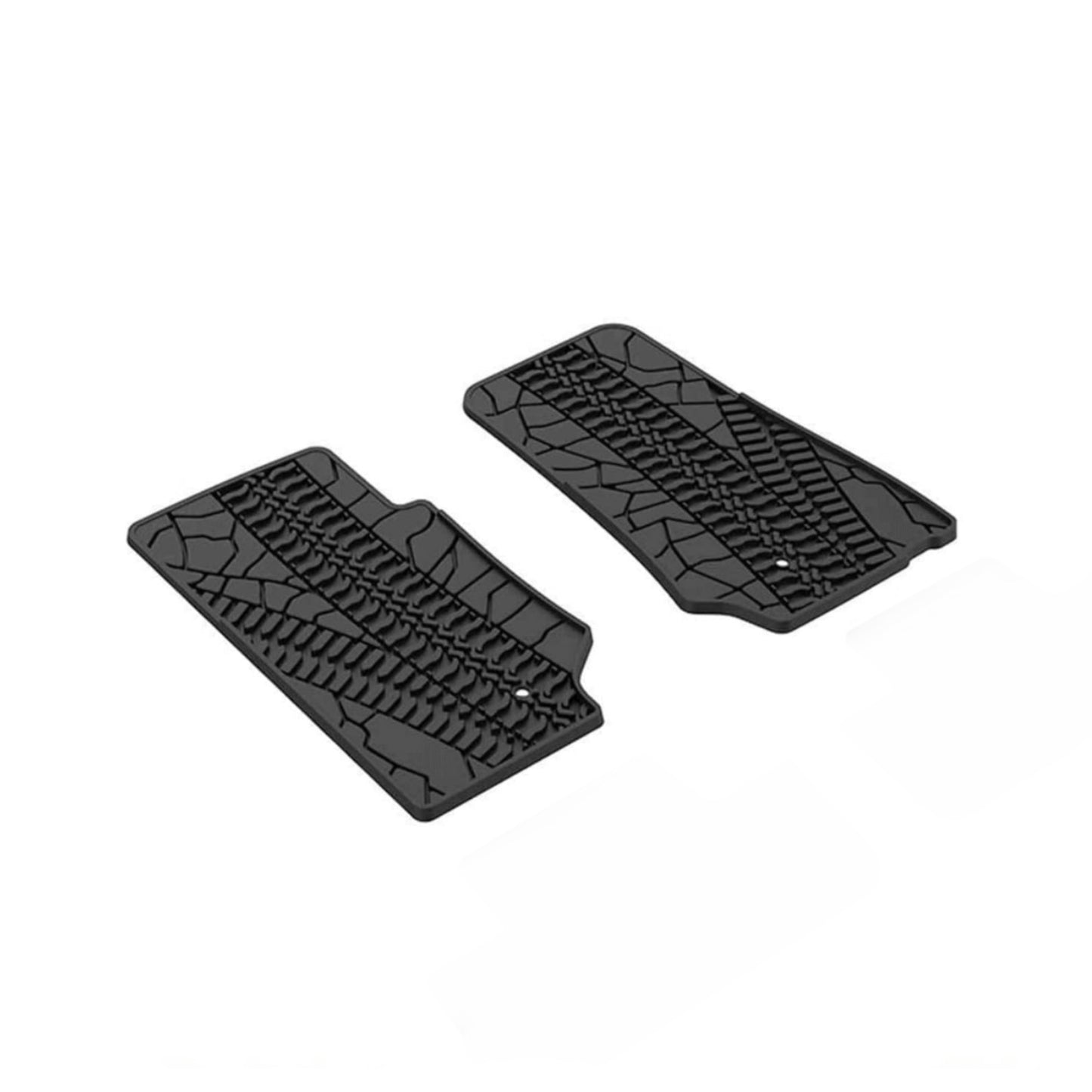 TAPPETINI ANTERIORI IN GOMMA JEEP WRANGLER JK