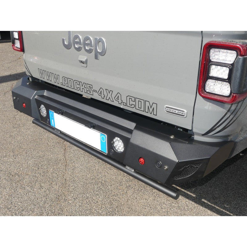 PARAURTI POSTERIORE ACCIAIO "FIGHTER" OMOLOGABILE JEEP GLADIATOR JT