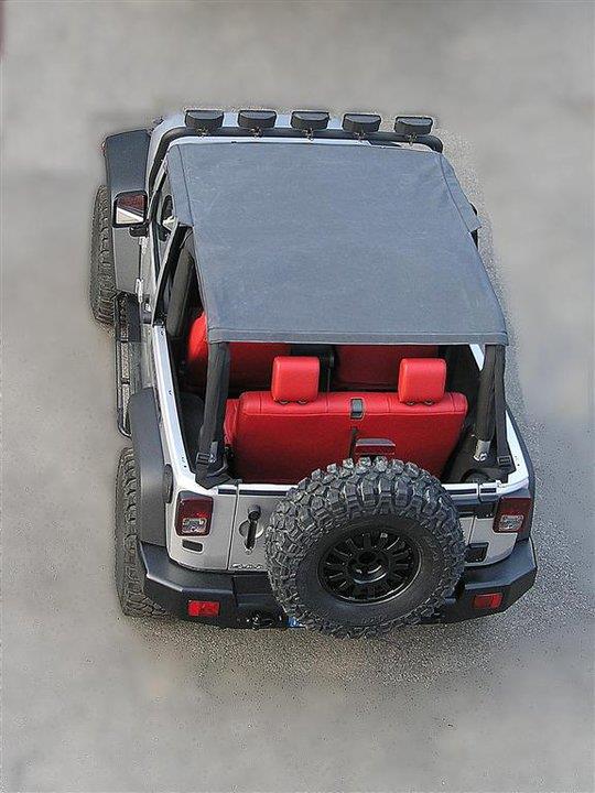 SOFT TOP SUNTOP FASTBACK JEEP WRANGLER JK 2 porte