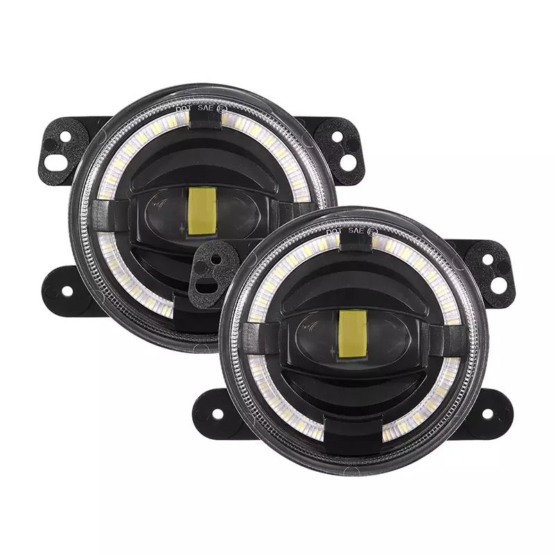 FENDINEBBIA A LED DRL JEEP WRANGLER JK JL E GLADIATOR JT