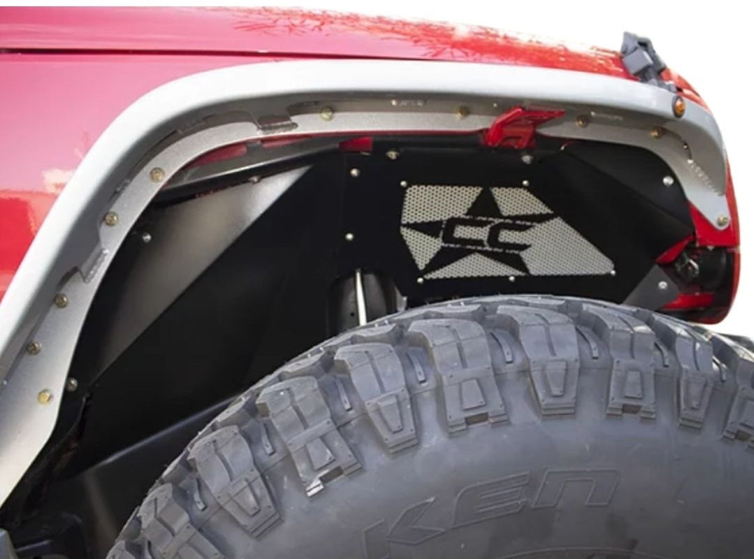 INTERNI PARAFANGHI ANTERIORI JEEP WRANGLER JK