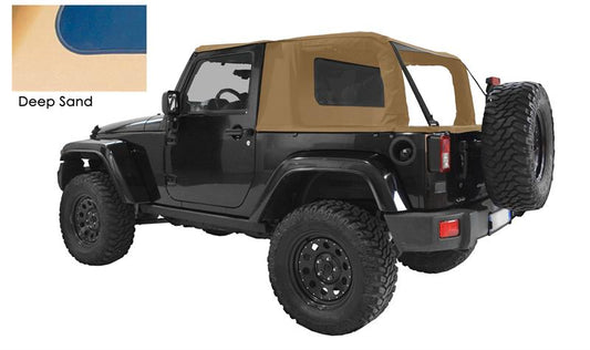 SOFT TOP SUNTOP CARGO JEEP WRANGLER JK 2 porte