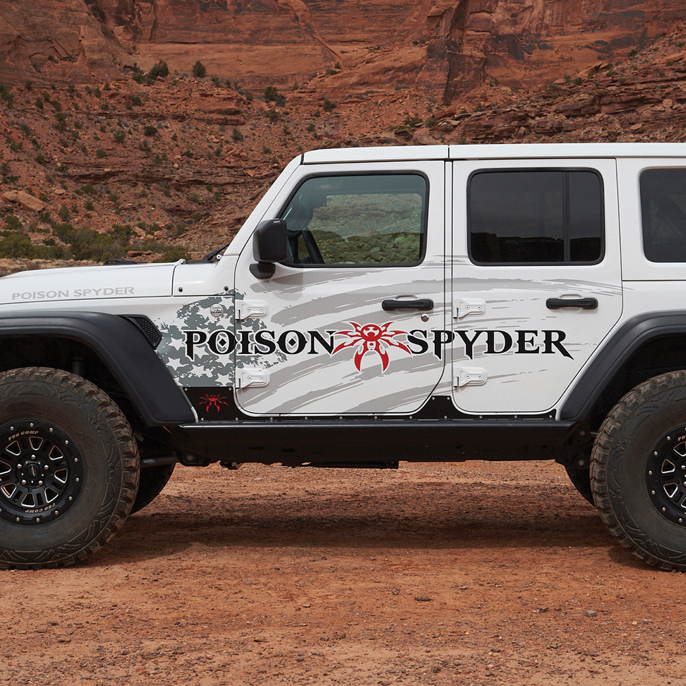 PROTEZIONI SOTTOPORTA JEEP WRANGLER JL 4 porte