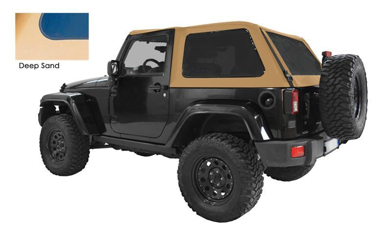 SOFT TOP SUNTOP FASTBACK JEEP WRANGLER JK 2 porte