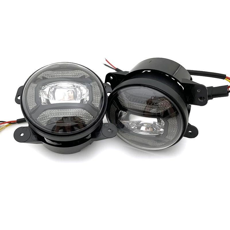 FENDINEBBIA A LED DRL JEEP WRANGLER JK JL E GLADIATOR JT