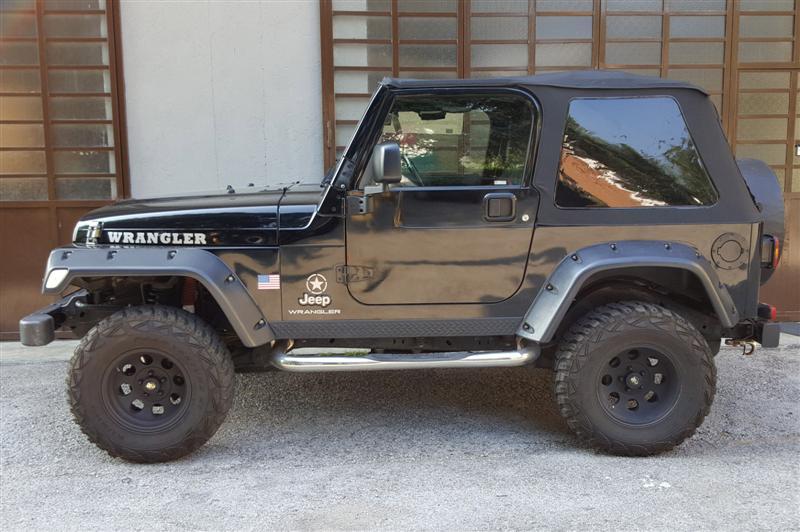 SOFT TOP SUNTOP FASTBACK JEEP WRANGLER TJ