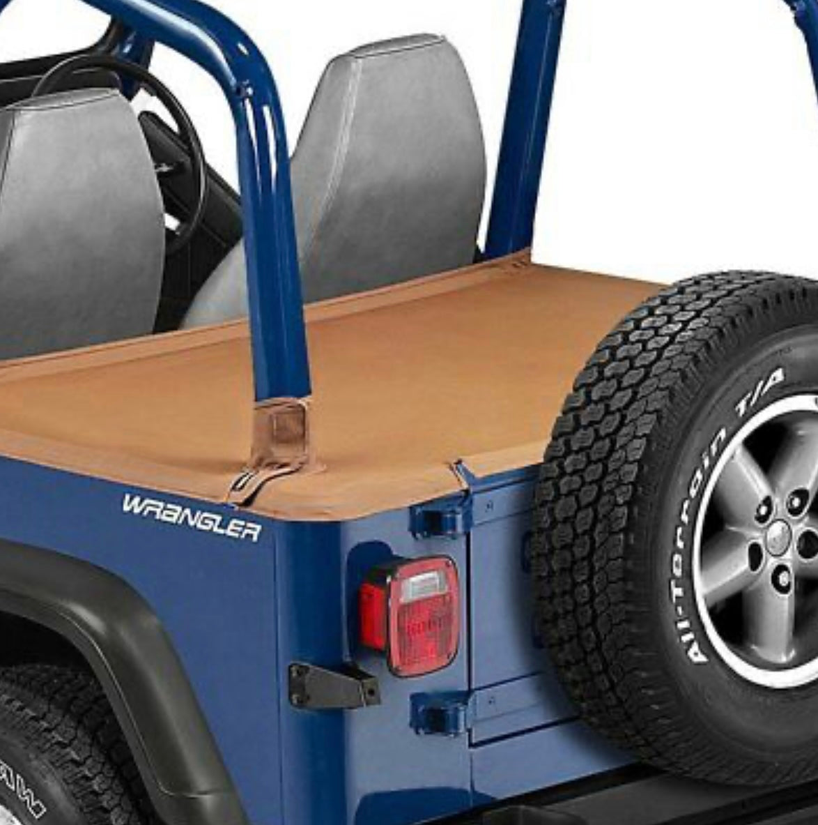 BESTOP DUSTER DECK COVER JEEP WRANGLER YJ