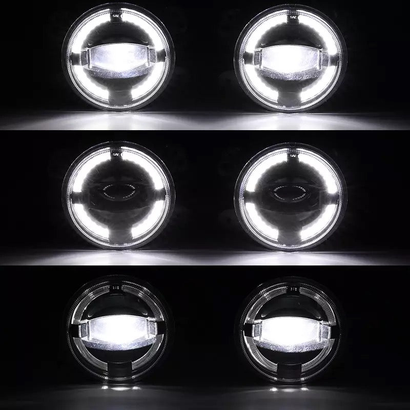 FENDINEBBIA A LED DRL JEEP WRANGLER JK JL E GLADIATOR JT