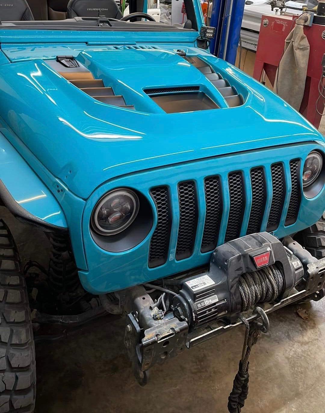 GRIGLIA MASCHERINA JEEP WRANGLER JK STILE JL