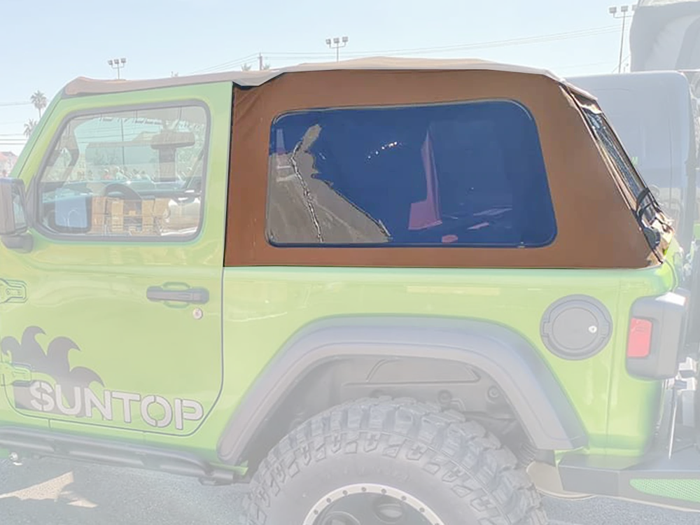 SOFT TOP SUNTOP FASTBACK JEEP WRANGLER JL 2 porte