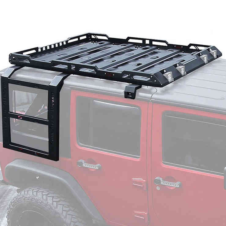 PORTAPACCHI CON SCALETTA JEEP WRANGLER JK