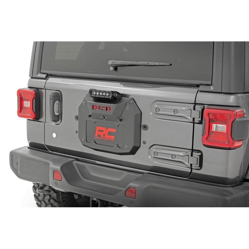 PIASTRA RIMOZIONE RUOTA DI SCORTA JEEP WRANGLER JL
