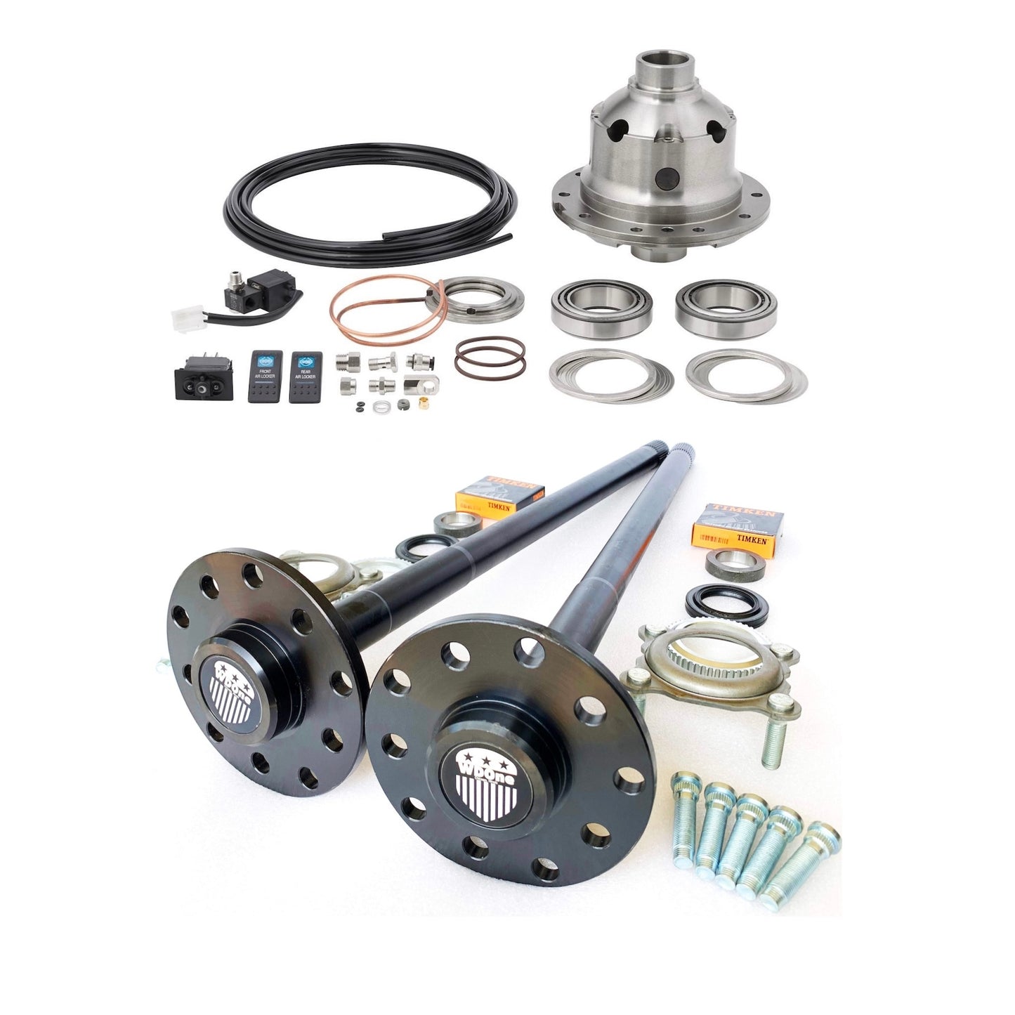 BLOCCO ARB E SEMIASSI 35 PLINE JEEP WRANGLER JK