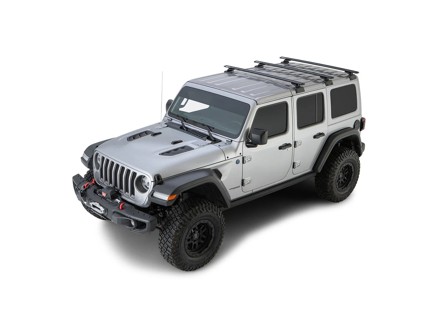 KIT PORTAPACCHI BARRE RHINO RACK SPORTZ JEEP WRANGLER JL 4 porte