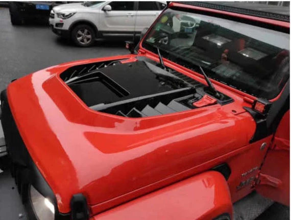 COFANO JEEP WRANGLER JL IN VETRORESINA