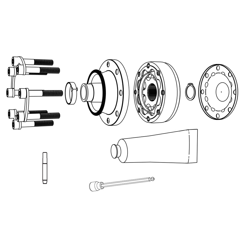 GIUNTO ALBERO TERAFLEX JEEP WRANGLER JL GLADIATOR JT