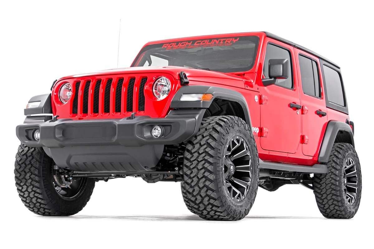 KIT RIALZO SPESSORI + 2.5” JEEP WRANGLER JL