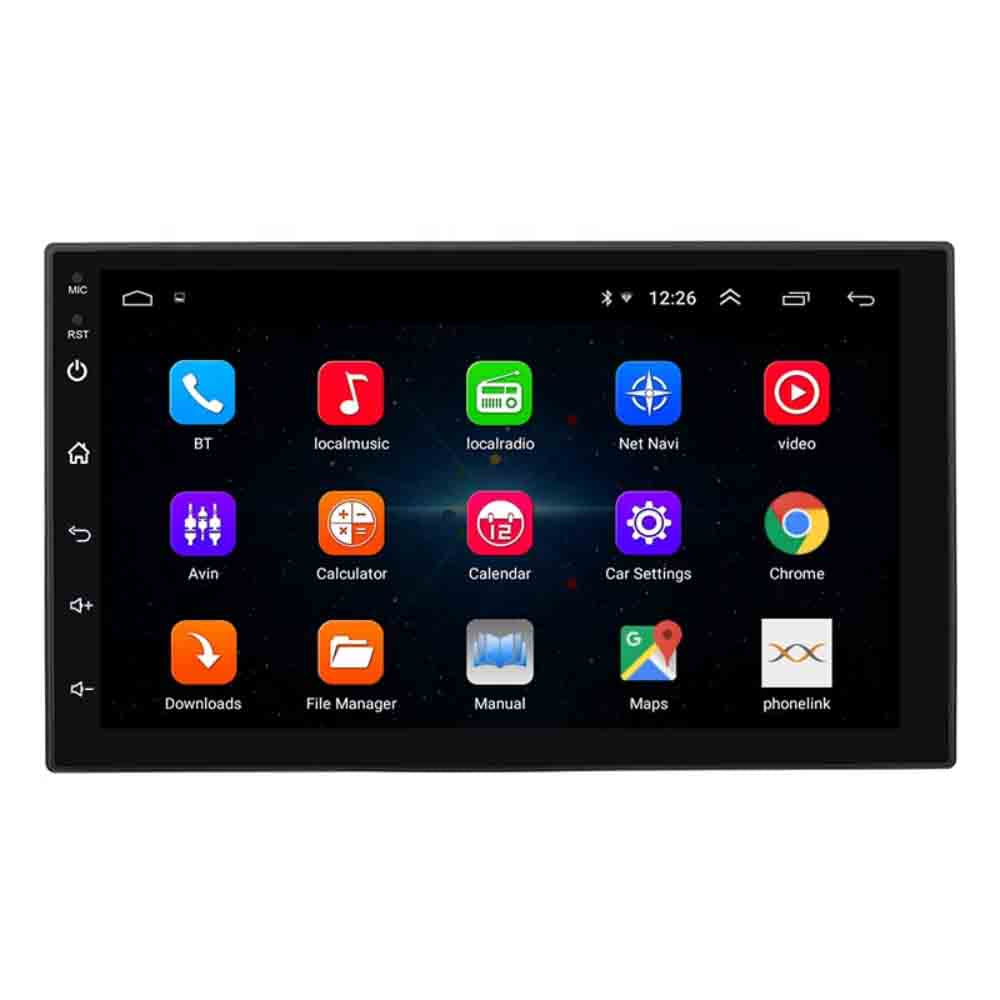 AUTORADIO LCD 7” GPS BLUETOOTH CARPLAY UNIVERSALE ANDROID 13 2DIN TOUCH SCREEN