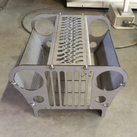 GRIGLIA BRACIERE JEEP GRILL