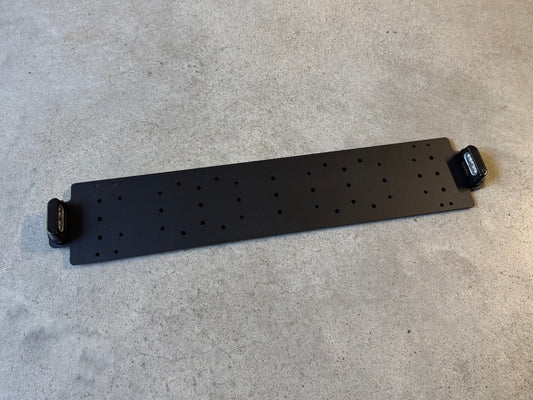 PORTA TARGA POSTERIORE CON LUCI A LED