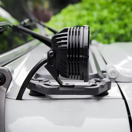 SUPPORTI FARI SUPPLEMENTARI PARABREZZA JEEP WRANGLER JL