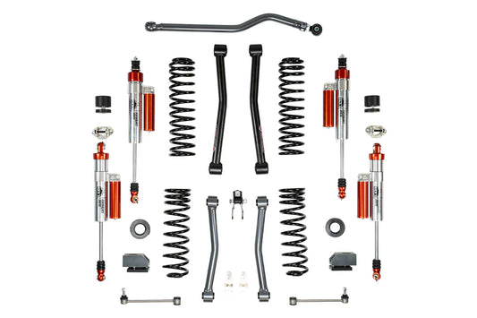 KIT ASSETTO 3" REGOLABILE - PNEUMATICI FINO A 37" OMOLOGABILE JEEP WRANGLER JK